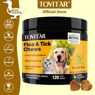 Tovitar® Pet flea and tick chewing cat and dog prevention support long-lasting protection