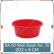 BUNTON Lion Star Basic Home BA-50 Nikki Basin No. 20 Water Basins 2 Lt 3 LionStar Quality Plastic Du