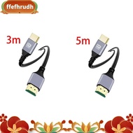 HDTV 2.1 8K Ultra HD Cable HDMI-Compatible 19+1 Core OD4.0 Ultra Thin Cable Multi-Function Tv Computer Monitor Cable  ffefhrudh