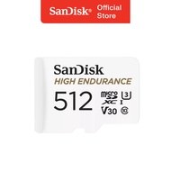 Sandisk SDSQQNR 512GB High Endurance Micro SD with Adapter