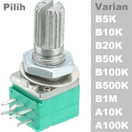 Sealed Stereo Potentiometer - 1K 5K 10K 20K 50K 100K 500K 1M Potentiometer