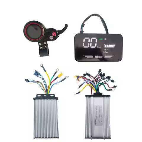 JB JingBo 72V 50A FOC Sine Wave Electric Scooter Controller, 6000w-10000w, QS-S4 Display,PCB, Accele