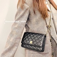 Chanel黑金核桃金球Woc 芯片款 #98新帶膜🈶台灣購證 #15萬入手