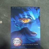 Official LIMIITED GSC  Demon Slayer Infinity Castle Akaza Poster A3