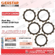 - CLUTCH LINING SET ( 5 PCS ) - GD110 / RAIDER J 110 / SHOGUN 125 / SMASH ( 21441-21D11L000 )