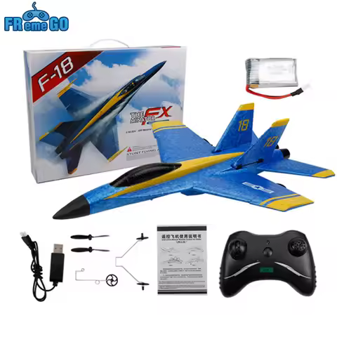 FX828 F18 RC Plane 2.4G 2CH EPP Foam Remote Control Airplane RC Glider Aircraft Flying Model Toys Gi