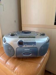 Sanyo CD /卡帶/收音機 Player Stereo Radio Cassette Boombox