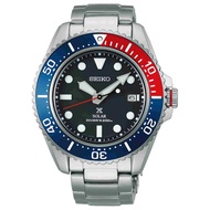 SEIKO Prospex SNE591P1 Solar Black Dial Pepsi Bezel Men's Diver Watch WARRANTY