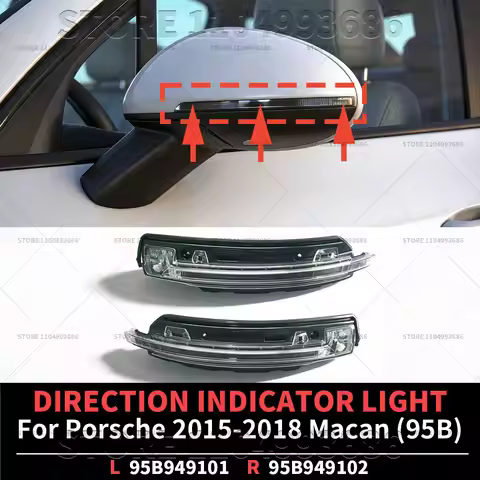 For Porsche 2015 2016 2017 2018 Macan S GTS Turbo (95B) DIRECTION INDICATOR LIGHT OEM 95B949101 95B9