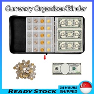 🇸🇬 [READY STOCK]Currency Binder Commemorative Collection Book Transparent Banknote Ancient Coin Fold