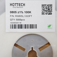 Solder resistor 0805