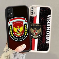 HK-59 Indonesia logo Shockproof Casing for Black and White Silicone Xiaomi Redmi Note poco 11T 11 9T