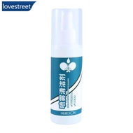 LOVESTREET 1Bottle 100ML Table Tennis Racket Rubber Cleaner Green Bottle Spray Tackifier Table Tenni