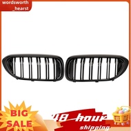 Car Front Kidney Grille Carbon Fiber Grill For 5 Series G30 G38 2018 -2020