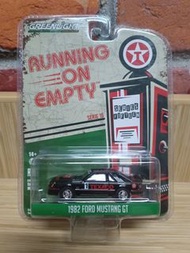 Greenlight 1/64 1982 Ford Mustang GT Texaco Running on Empty Series 15
