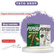 Lotte Pepero Almond/White cookie 32 g x 8 packs, Coklat Langkawi Pepero Chocolate Sticks Value PackF