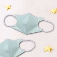 天心/寶寶用口罩/嫩嬰/0~2歲/超幼幼立體30入/寶寶藍/素色
