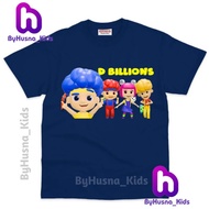 CHILDREN'S T-SHIRTS CHILDREN'S CLOTHES D BILLIONS UNISEX CHILDREN GIRLS BOYS TODDLERS