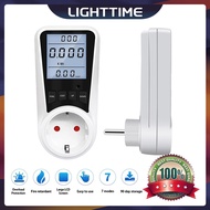220V Digital Wattmeter AC Power Meter Plug-in Socket Kilowatt Wattage Electricity Meter Power Measur