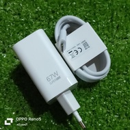 Original Charger Opo 67 Watt Reno 8T 5g Reno 10 Reno 11F Reno 9 Pro Opo A98 Type C SuperVooc