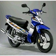 STRIPING ORI YAMAHA FIZR 2004 STICKER F1ZR LIS BODY STANDAR FIZ R F1Z R 2004 biru putih