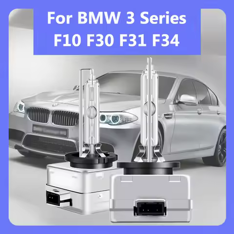 2x D1S Xenon Lights Fit for BMW 3 Series F10 F30 F31 F34 F07 F20 F21 F80 2012 2013 2014 Headligth Bu
