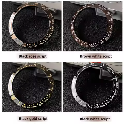 38.5mm 39.3mm For Rolex Daytona 116500 Ceramic Bezel 39.3/38.5mm watch Bezel Insert fit Watch Part D