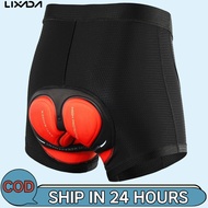 [LIXADA MALL] Men Bike Underwear 3D Padded MTB Bicycle Cycle Biking Underwear Shorts