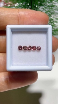 พลอยทับทิมสยาม สีชมพูหวาน ไฟดี(เผาเก่า)GSH987