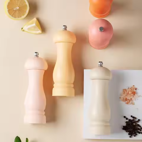 Grinder, With Adjustable Grinder, Traditional Salt Grinder Or Pepper Grinder, Suitable For Home Kitc