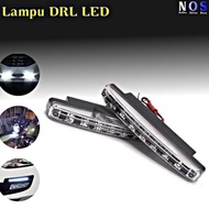 DRL Led Lights Car Fog Lights Car Foglamp DRL Led Cool White 12V 8W