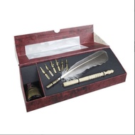 Feather Pen Set Writing