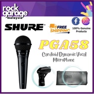 Shure PGA58-LC Cardioid Dynamic Vocal Microphone (PGA58 / PGA-58 / PGA58LC)