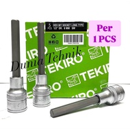 MATA Socket Bit L 8 mm TEKIRO Hex Bit Socket Long Socket Bit Socket L Key 8mm Socket Bit L Key Socke