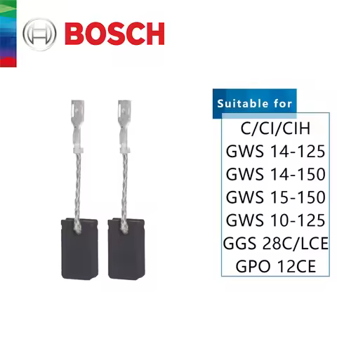Carbon Brushes Replacement for Bosch Angle Grinder 150 1607014176 GWS1400 GGS8CE GGS28C GGS28CE GGS2