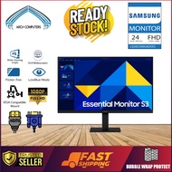 24" SAMSUNG S3 S30GD ESSENTIAL MONITOR/LCD/IPS/ FULL HD | GAMING MODE | 100Hz | 5ms (GTG) | HDMI & V