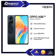 [DISPLAY SET] OPPO A98 5G (8GB RAM + 256GB ROM) | 67W SUPERVOOC | 5000mAh Battery | Original Oppo Ma