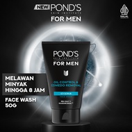 POND’S Skin Institute for Men Oil Control & Anti Comedo ICY SCRUB 50gr - FACIAL SCRUB Pria Melawan J