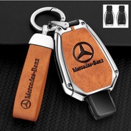 Fashion Alloy Car Key Case Cover shell For Mercedes Benz A B C R G Class GLK GLA w204 W251 W463 W176