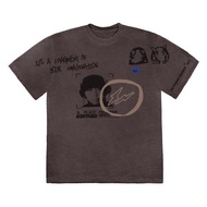 New Travis Scott x Fragments Hiroshi Brown t-shirt