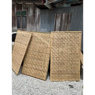 Dinding Buluh / Hiasan Buluh / Acok Buluh