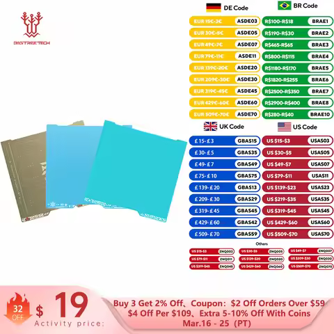 BIGTREETECH Panda Build Plate CryoGrip Pro Glacier Sheet Spring Steel 3D Printer Parts For Bambu Lab