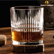 Aurora Whiskey Glass – Lead Free Crystal Whiskey Glasses – 335ml / LavaHotDeal