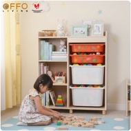 Offo Living - Rak Penyimpanan Mainan Anak Rak Multifungsi Kotak Penyimpanan Multifungsi 12