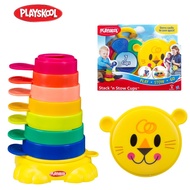 STACKER Playskool Stack & Stow Cups 9M+ Shapes & Colours Stacking Cups