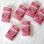 Buddy's Natural Deodorant (Bubble Gum) - 15g travel size