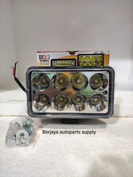 Fog Lamp / Lampu Kabut / Bemper LED Kotak Universal 12V-24V