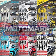 Velozi Malaysian Full Flairings with Decals (Complete Cover Set) For Sniper150 v1&amp;v2 Plug n Play
