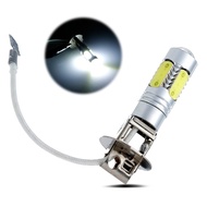 H3 7.5W Kecerahan Tinggi Mentol Kereta Putih Cahaya Anti-Kabut Lensa Lampu Kabus Depan Lampu Strob L