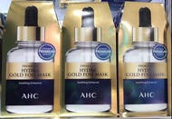 AHC 24K 黃金蒸氣錫紙保濕抗皺面膜 5片